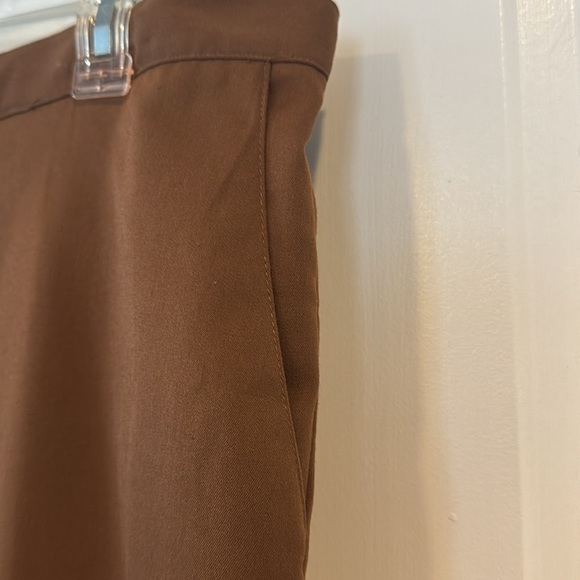 Alfred Dunner 2 pair Classic pull on pants trousers slacks Pink and Brown 18 18W - Picture 10 of 15